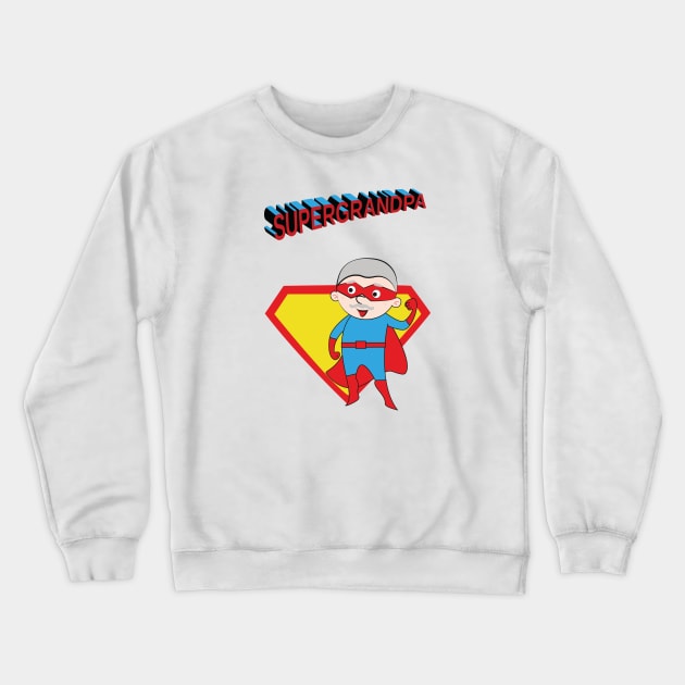 Super grandpa 2 Crewneck Sweatshirt by grafart